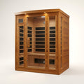 Infrared Sauna Built for Daily Wellness, 4-Person Capacity, Canadian Cedar Wood, Bluetooth Compatible