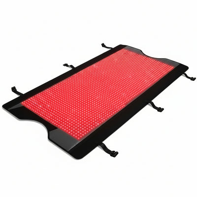 Red Light Therapy Mat for Full Body — 81"X33" Infrared Red Light Mat with 2,710 (660Nm & 850Nm) Leds for Home Use