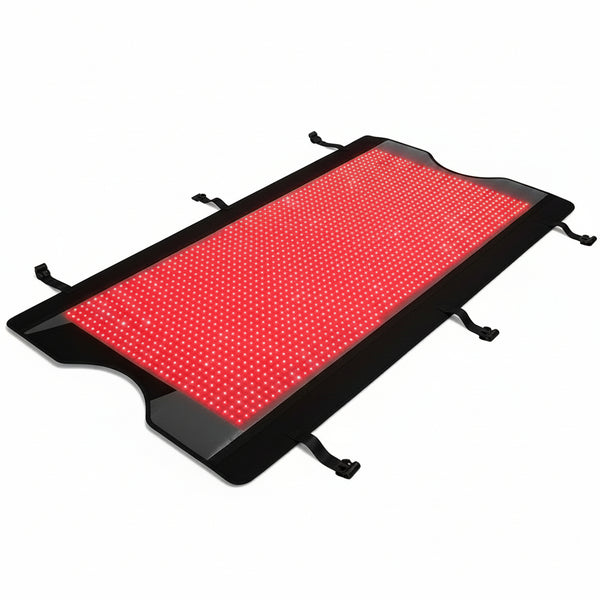 Red Light Therapy Mat for Full Body — 81"X33" Infrared Red Light Mat with 2,710 (660Nm & 850Nm) Leds for Home Use
